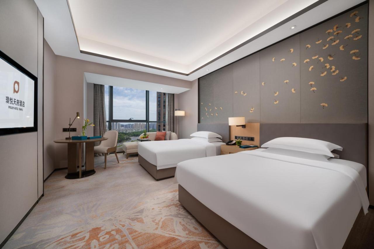 Projoy Hotel Tianfu เฉิงตู ภายนอก รูปภาพ