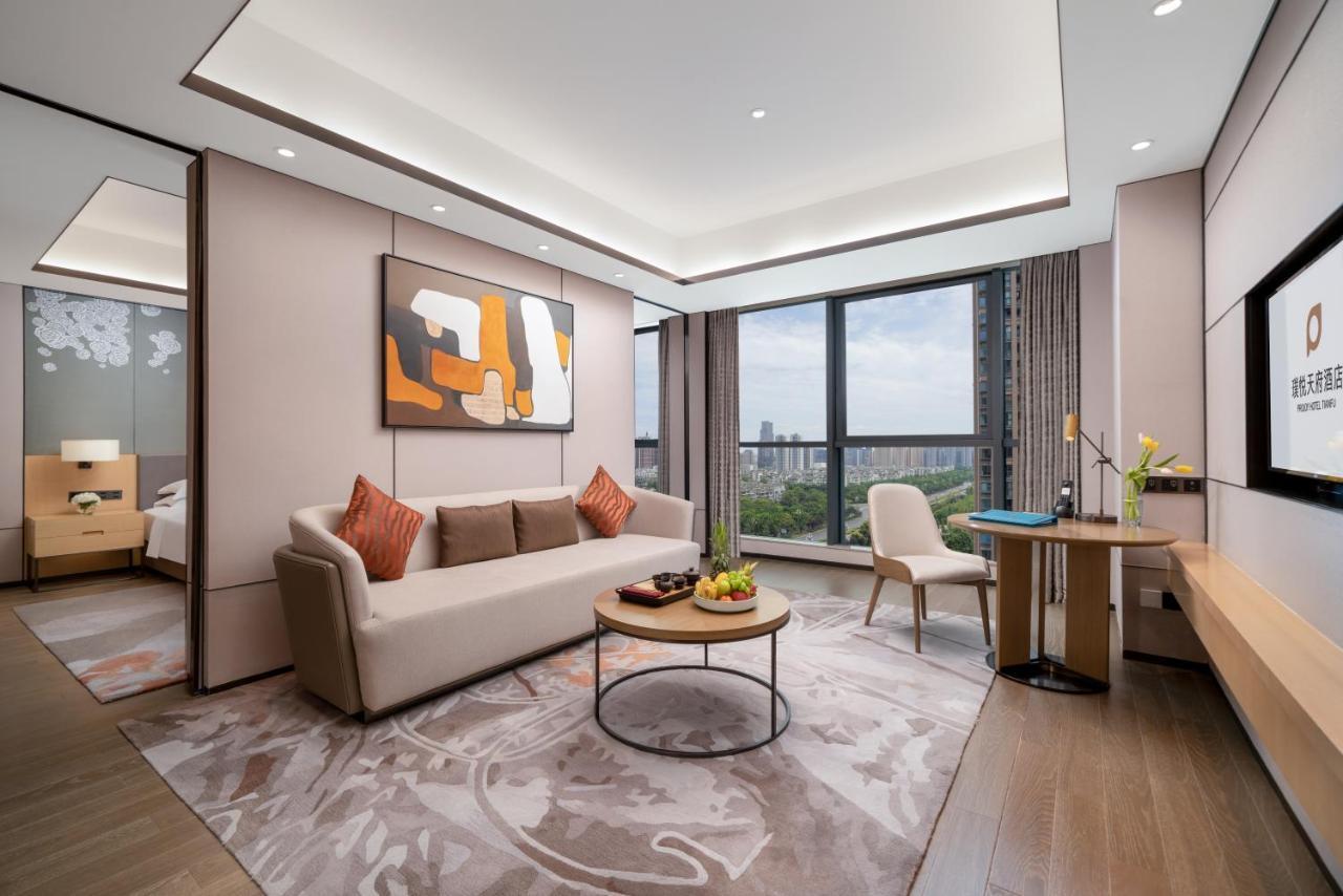 Projoy Hotel Tianfu เฉิงตู ภายนอก รูปภาพ