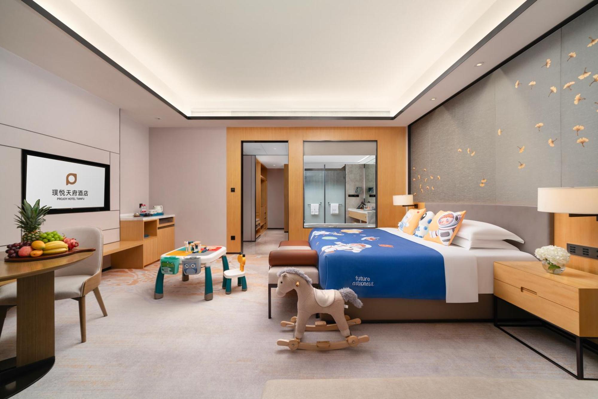 Projoy Hotel Tianfu เฉิงตู ภายนอก รูปภาพ