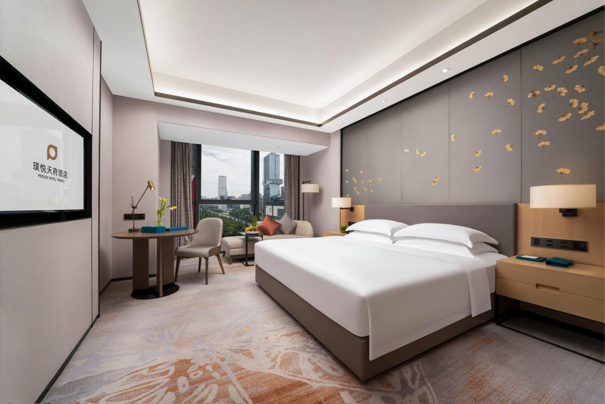 Projoy Hotel Tianfu เฉิงตู ภายนอก รูปภาพ
